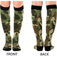 thumbnail image 2 of Coolnut Camouflage Compression Socks, 1 Pack Women Men Long Stocking (20-30mmHg) Travel Knee High Stockings for Athletic Sports,Running,Cycling,Nursing, 2 of 6