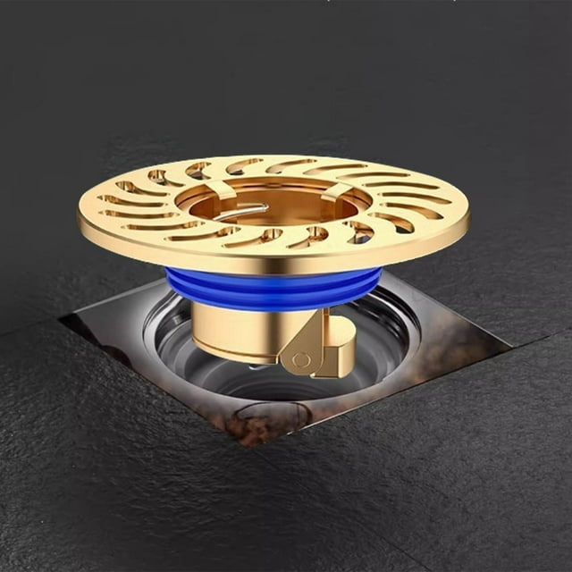 Stainless Steel Floor Drain Sticker Universal Odor Control Core Artifact for Bathroom Balcony and Sewer Floor Drain Durable Core Accessory for Floor Drain System