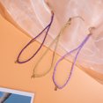 thumbnail image 4 of Bangcool Bead Choker Beaded Simple Adjustable Beach Necklace Summer Necklace for Women, 4 of 8