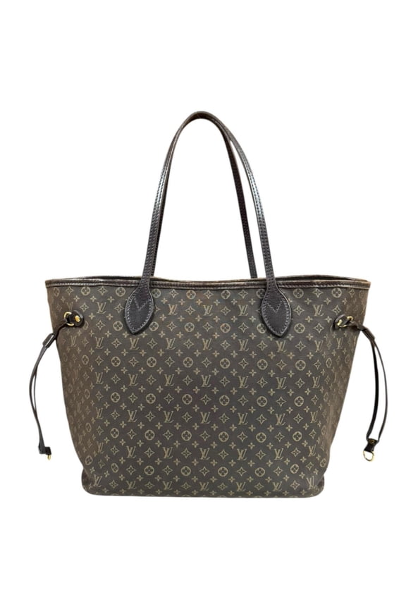 Pre-Owned Louis Vuitton Neverfull MM Monogram Idylle Tote Bag, Brown, Women's, M40513.