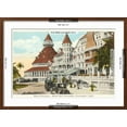 thumbnail image 5 of Art.com Hotel del Coronado, San Diego, California Art Print, Brown Frame Wall Art, 29" x 21", 5 of 5