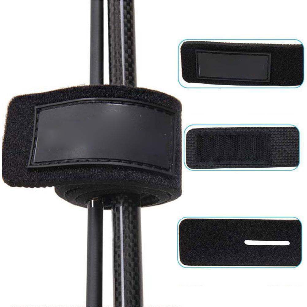Fishing Bag Rod Tie Strap Belt Wrapping Band Pack Pole Holder Storage 