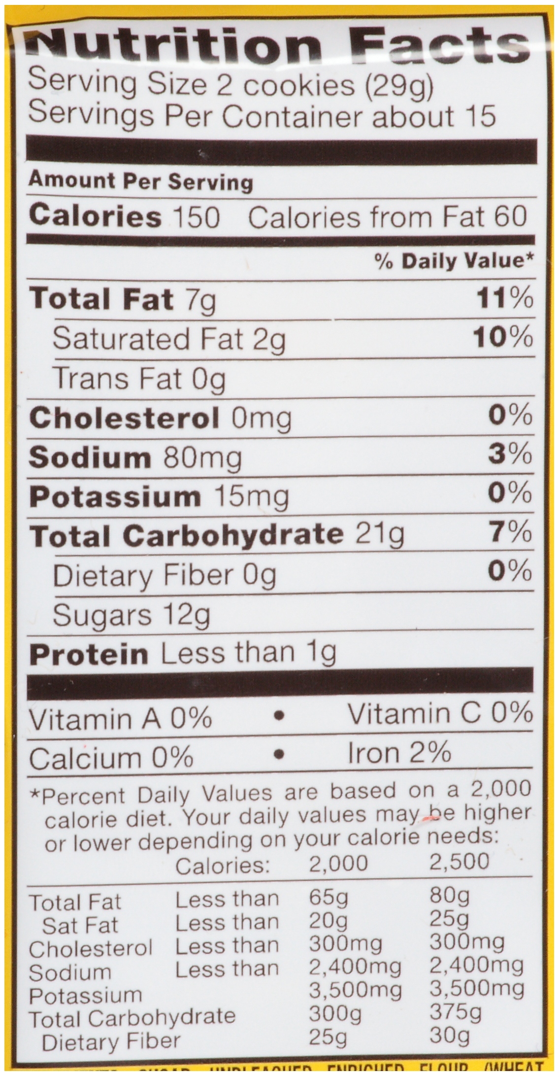 Oreo Thins Nutrition Label Besto Blog