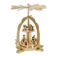 thumbnail image 2 of Alexander Taron 11.75" Richard Glaesser Nativity and Wisemen Christmas Pyramid Candle Holder, 2 of 2