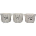 thumbnail image 2 of Joyful Thankful Simply Honey Bee Planters Set of 3 Ceramic, 2 of 4