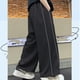 thumbnail image 4 of Odeerbi 5-15 Años Niños Hielo Seda Pantalones de Sudar Entrenamiento de Verano Deportes Pantalones de Piernas Anchas Cintura Elástica Joggers Sueltos, 4 of 5