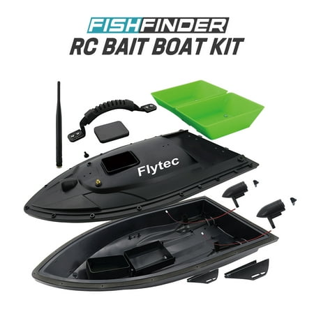 Flytec 2011-5 Fish Finder 1.5kg Loading Remote Control Fishing Bait Boat RC Boat KIT Version DIY (Best Rc Fishing Boat)