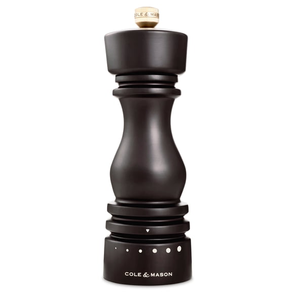 Cole & Mason London Dark Chocolate Grind Select Pepper Mill 7"