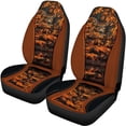 thumbnail image 5 of Pzuqiu Car Seat Covers Full Set Fashion Breathable Car Front Seat Covers Polyester Protect Removable, Fit for Truck Trucks Sedans, Deer Camo, 5 of 10
