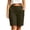 *Army Green, variant on VBVC Women's High Waisted Business Bermuda Shorts , Lightweight Golf Shorts For Women,Ladies' Knee Length Casual Work Trousers with Pockets,Army Green,S-2XL