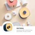 thumbnail image 3 of Tissue Storage Box Wall Mount Holder Mounted Toilet Household No Punching Abs 2 Pieces, 3 of 6
