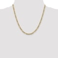 thumbnail image 3 of Auriga Fine Jewelry 14K Yellow Gold 3.9mm Figaro Chain Necklace 20inch for Women, 3 of 6