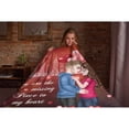 thumbnail image 3 of You Will Forever Be My Always - Couple Personalized Custom Blanket - Gift For, 3 of 8