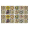 thumbnail image 7 of 24-Sheet Moroccan Style Peel and Stick Wallpaper, Self Adhesive Wall Tiles Waterproof PVC Stick on Backsplash Decorative Tiles Stickers for Kitchen Bathroom (4" or 5.91" ), 7 of 7