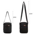 thumbnail image 4 of Tinyat Men Crossbody Bag 8 Pockets Messenger Business Shoulder Bags for Casual Travel Black, 4 of 7