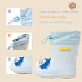 thumbnail image 5 of Drecage Toddler Boys Girls Rain Boots Kids Waterproof Lightweight Boots, 5 of 5