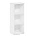 thumbnail image 3 of Furinno Pasir 3-Tier No Tool Assembly Open Shelf Bookcase, White, 3 of 15