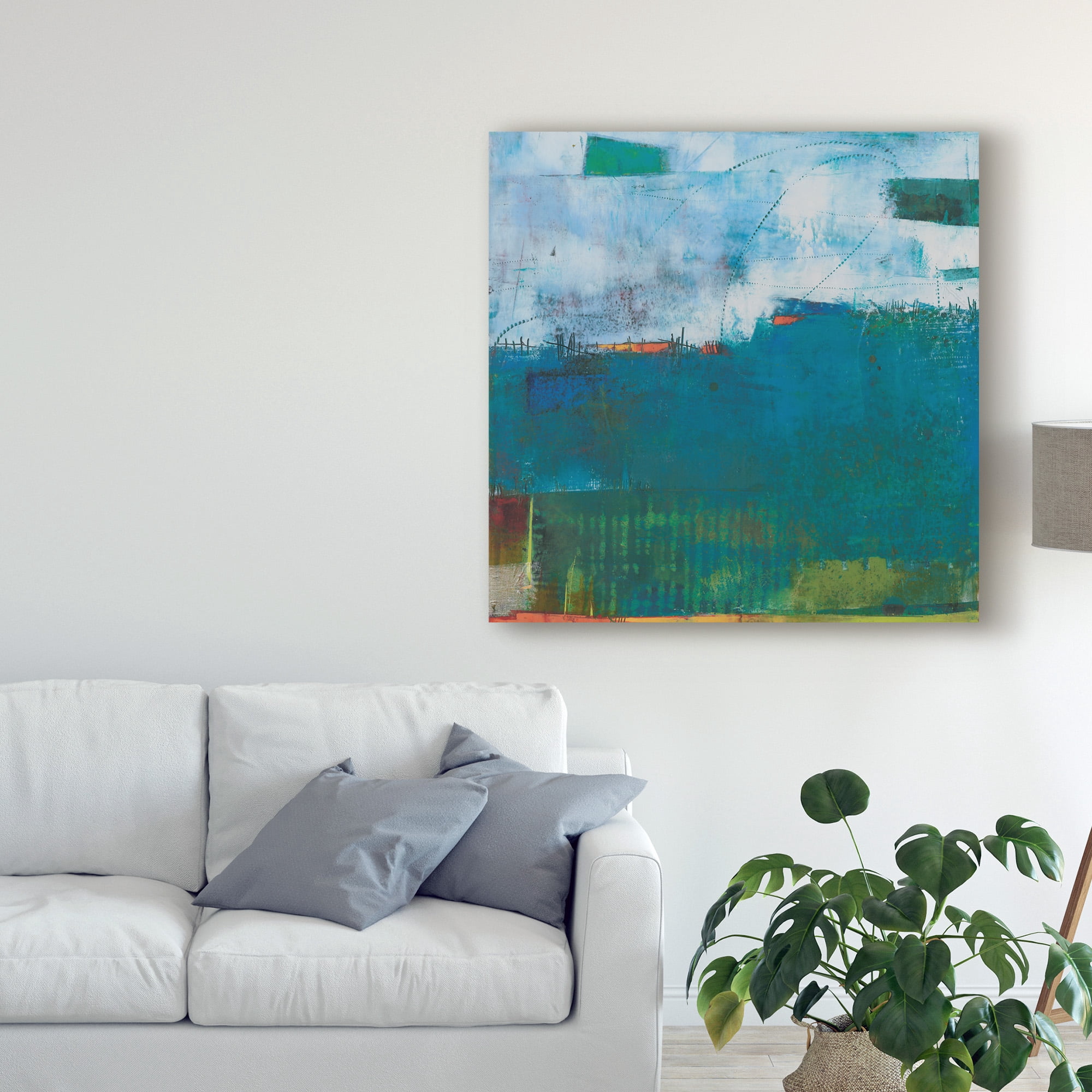 Trademark Fine Art 'Hey Day II' Canvas Art by Sue Jachimiec