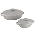 thumbnail image 3 of 10 Strawberry Street Sienna Covered Casserole 10" and 7" Bakeware Set, Gray, 3 of 4
