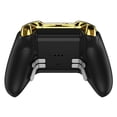 thumbnail image 5 of eXtremeRate Chrome Gold Replacement Buttons for Xbox One Elite Series 2(Model 1797), LB RB LT RT Bumpers Triggers ABXY Start Back Sync Profile Switch Keys for Xbox One Elite Series 2 Core, 5 of 8