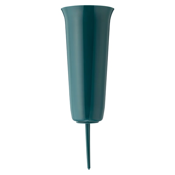 12 Pack: Green Cemetery Vase by Ashland