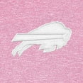 thumbnail image 2 of Men's Antigua Pink Buffalo Bills Hunk Quarter-Zip Pullover Top, 2 of 2