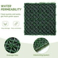 12x12" Artificial Grass Tiles Interlocking Turf Deck Set Synthetic Fake