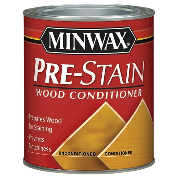 4-Pack of 1 qt Minwax 61500 Clear Pre-Stain Wood Conditioner