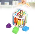thumbnail image 4 of Juguete De Clasificación De Forma De Bebé, Juguetes De Clasificador De Forma De Niño Pequeño Educativo Estimular La Curiosidad Reconocimiento De Forma Iluminada Para El Hogar ANGGREK Otros, 4 of 8