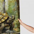 thumbnail image 3 of Orinice  Tropical Turtle Shower Curtain Sets Jungle Forest Animal Bath Curtains Cartoon Bathroom Decor Sets Grommet with Hooks  69x72, 3 of 7