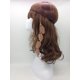 thumbnail image 2 of Moresoo Extensiones de cabello humano con clip, extensiones de cabello marrón, extensiones de cabello humano con clip en cabello humano marrón más oscuro, doble trama, extensiones de cabello con clip,, 2 of 5