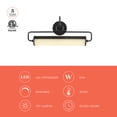 thumbnail image 2 of Alora Lighting PL447120BG Ellen 22" Wide Led Picture Light - Gold, 2 of 7