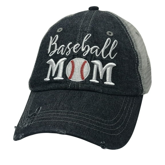 Cocomo Soul Embroidered Baseball Mom Mesh Trucker Style Hat Cap Dark Grey…