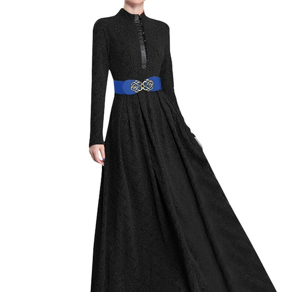 Women's Solid Elastic Decoration Wide Waistband Waist Band Waist Sealing Belt V Shaped Mens Belt Weight Belt Men Leather Belt Men Thin Belts for Men Double Tactile Belt Belt for Men Size 38 Mens Belts