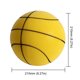 thumbnail image 4 of Pelota Baloncesto Silenciosa 21cm Que Rebota Entrenamiento Juguete para Interior () Amarillo, 4 of 6