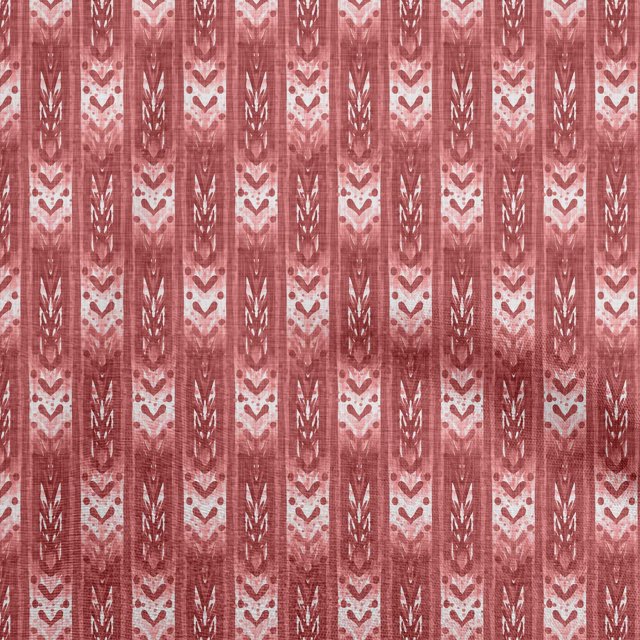 oneOone Cotton Flex Dark Peach Fabric Abstract Sewing Material Print Fabric By The Yard 40 Inch Wide