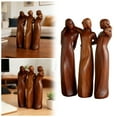 thumbnail image 2 of ZJNGJC Sisters by My Side, 5" Celebrates Friendships Three Sisters Sculpture, Resin Woman Decorative Sculptures Tinted Home Decor Statue, Special Friendship Day Present for Besties Female Brown, 2 of 6