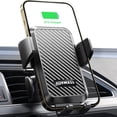 thumbnail image 1 of Cargador de coche inalámbrico JOYMASS de carga rápida de 15 W para iPhone Samsung, 1 of 8