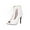 White, variant on Itsun Heels Sandals Women, Women's Fashion Stilettos Open Toe Pump Heel Sandals Brown