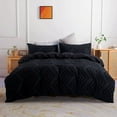 thumbnail image 3 of Nordic Kotak-kotak Selimut Penutup Pasangan Tempat Tidur Set 135 Tempat Tidur Ganda Penutup 150 Twin Queen King Seprai Linen 220X240 Selimut Penutup, 3 of 5