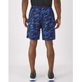 thumbnail image 4 of Hanes Moves Men's 2-in-1 Gym Shorts, 7" Inseam Deep Royal Hype Camo 2XL, 4 of 11