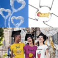 thumbnail image 3 of Square Pendant Jigsaw Necklace Round Puzzle Clavicle Chain Stainless Steel--A-Product code 45004 A, 3 of 5