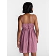 thumbnail image 3 of No Boundaries Button Front Mini Dress, Women's XXS-XXL, 3 of 5