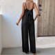 thumbnail image 5 of Bohemios de Pierna con Tirantes Finos, Informales, Sin Mangas, de Verano para Mujer, Elegantes, 2025 Negro XL, 5 of 10