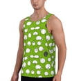 thumbnail image 2 of Gukieu Funny Sheep Doing Yoga Print Men's Quick Dry Fitness Vest, Round Neck Sleeveless Fitness Bodybuilding Top-Small, 2 of 7