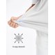 thumbnail image 5 of Polo MAGCOMSEN para hombre de secado rápido, color blanco, talla L, 5 of 7