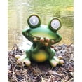 thumbnail image 3 of Solar Powered Frog Outdoor LED Garden Light Decor (Talking - NO), 3 of 7