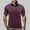 Wine, variant on EWASWON Men's Casual Short Sleeve Pocket T-Shirts, Soft Cotton Crew Neck Tees for Everyday Comfort,Gray,Size 2XL