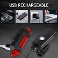 thumbnail image 1 of Visibility Bike Headlight Taillight Night Riding Safety Set 360 Degrees Visibility USB Rechargeable High Brightness Riding Warning Life Waterproof, 1 of 7