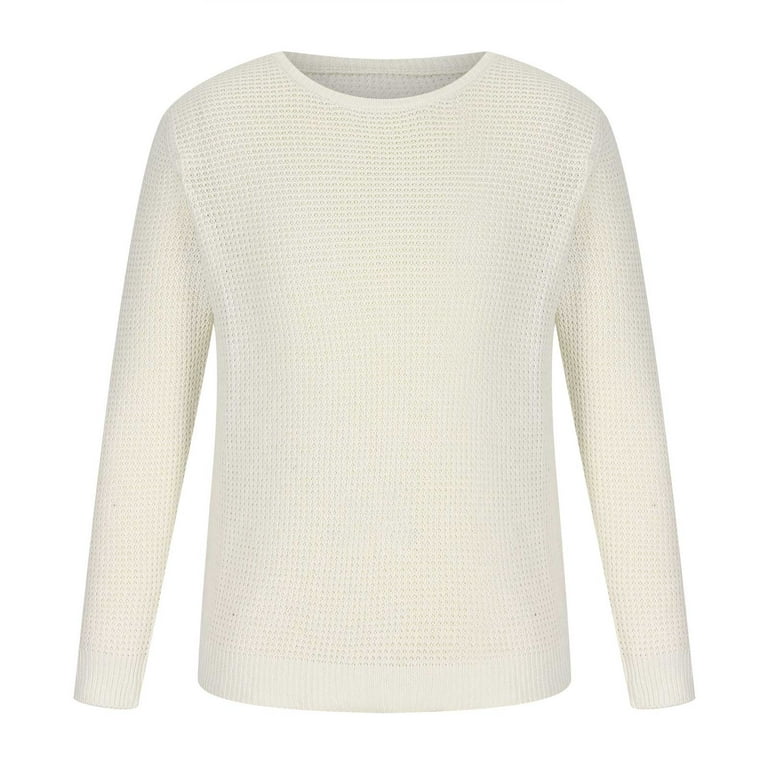 The Classic Comfort: 5 Men's Knit Crew-neck Sweaters for Cozy Winter  Layering 